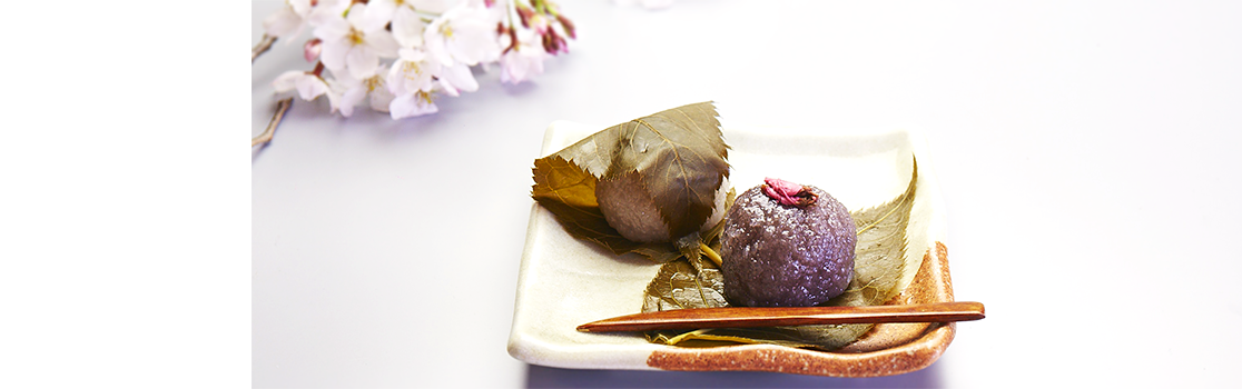 아라시야마 벚꽃 떡 이네